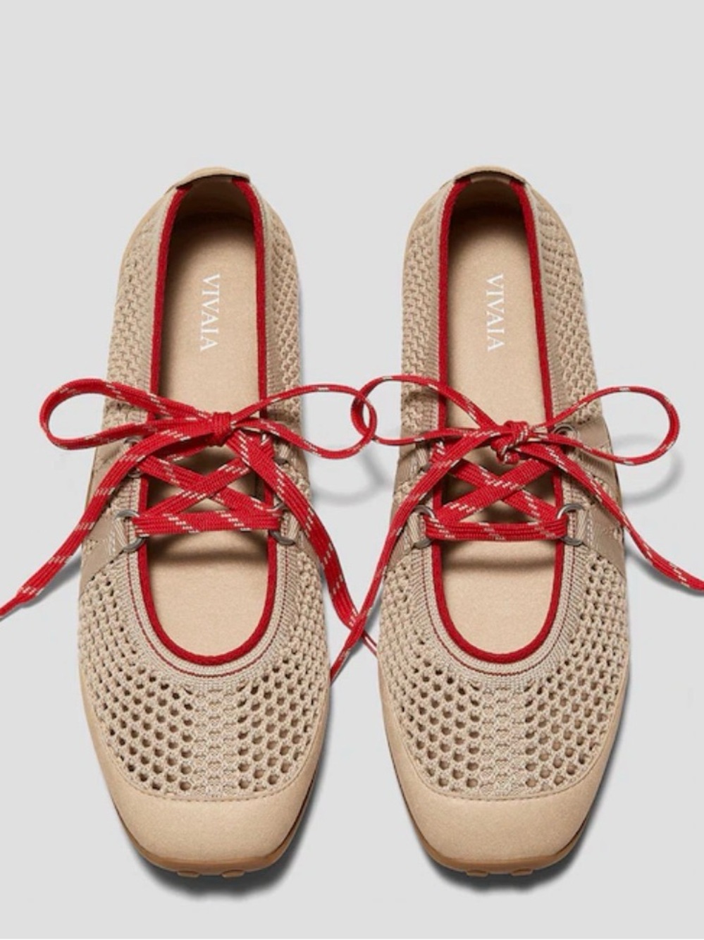 Vivaia Cecily Almond Mesh Mary Jane’s 7.5 - Picture 2 of 13